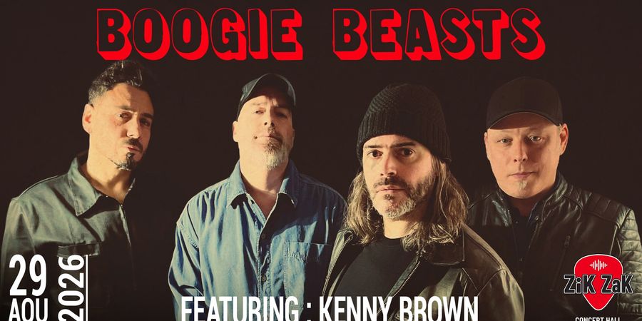 image - BOOGIE BEASTS FEAT. KENNY BROWN (BE/USA)