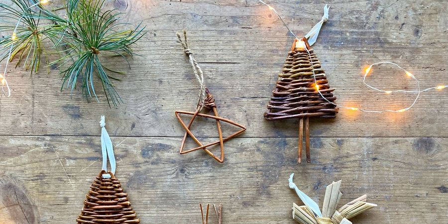 image - Ateliers à 4 mains - Tressage végétal de Noël