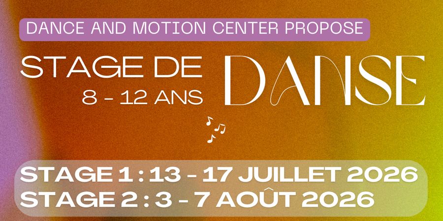 image - Stage Multidanse