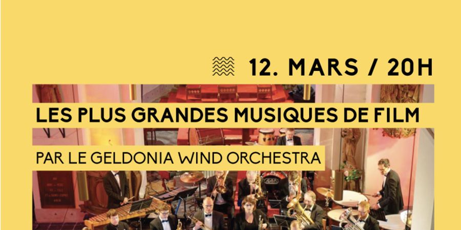 image - Soirée un concert, un film : Concert exceptionnel des plus grandes musiques de film suivi du film « En fanfare »