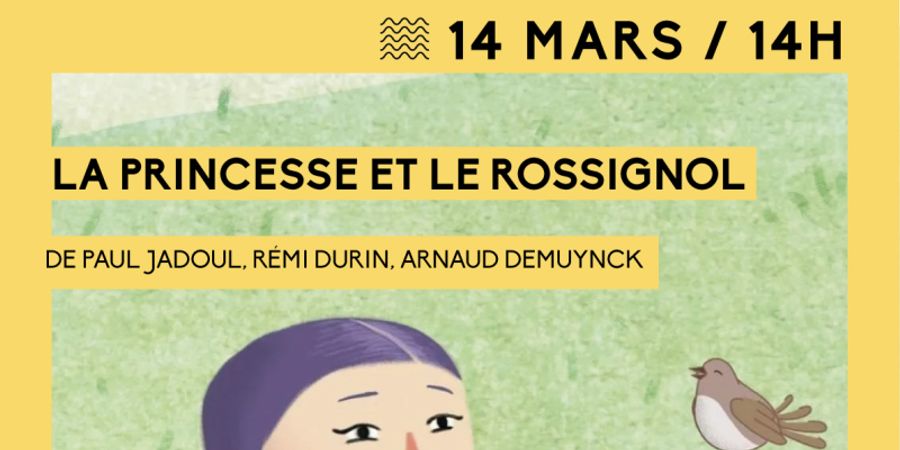 image - La princesse et le rossignol + « Ciné-contes » LA VOIX DES OISEAUX